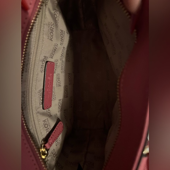 like new michael kors pink studded purse - Picture 3 of 3